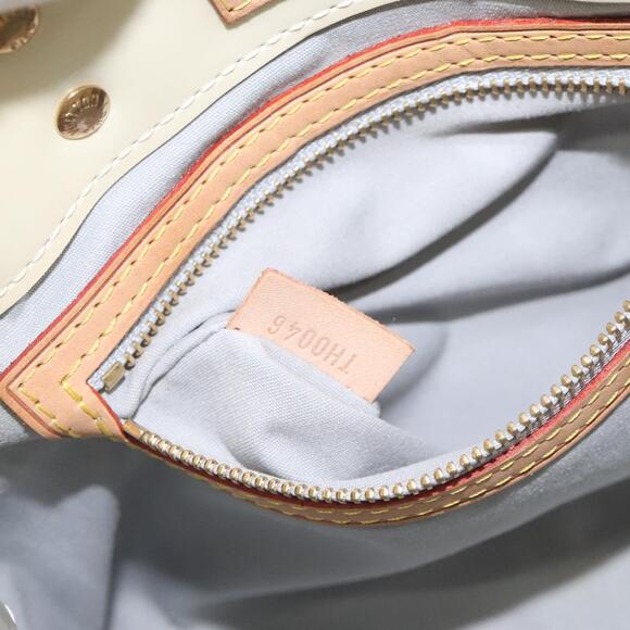 LOUIS VUITTON Monogram Vernis Reade PM Hand Bag Perle M91336 - Picture 12 of 16